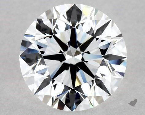 Round 2 carat diamond, D Flawless worth $56,480