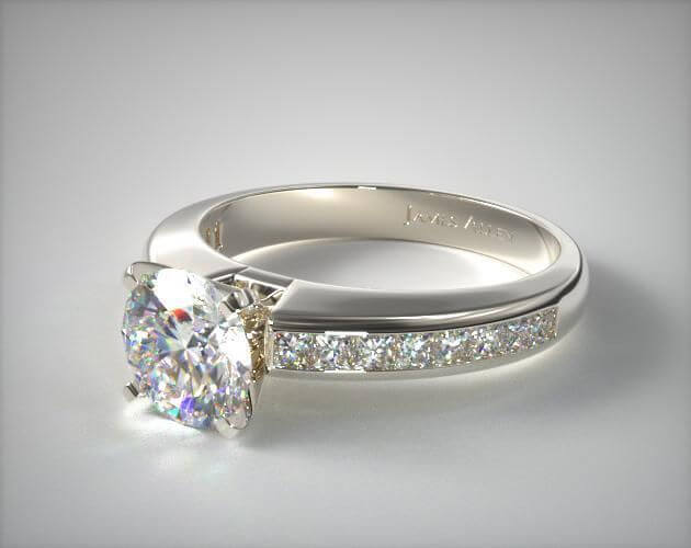 2 Carat Channel Set Diamonds Ring