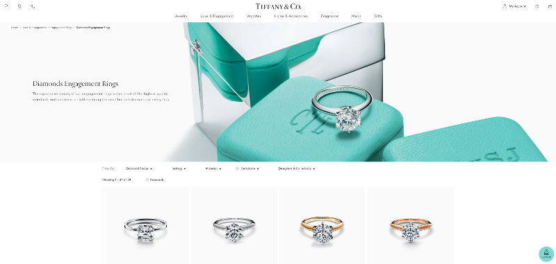 Tiffany 2 Carat Engagement Rings