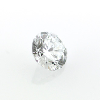 Faint Blue Diamond, Round, 0.41 carat, SI2 - B