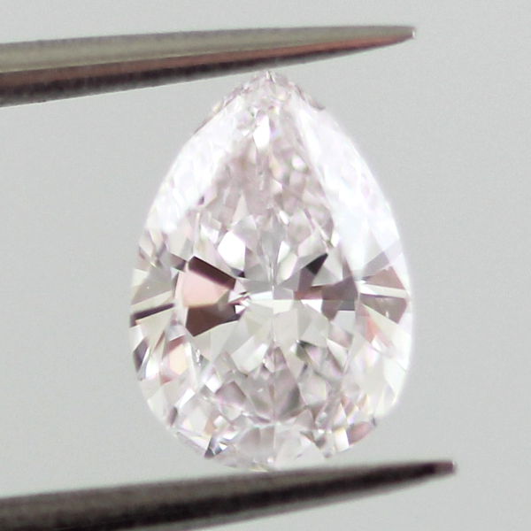 Faint Pink Diamond, Pear, 0.50 carat, VS1 - B
