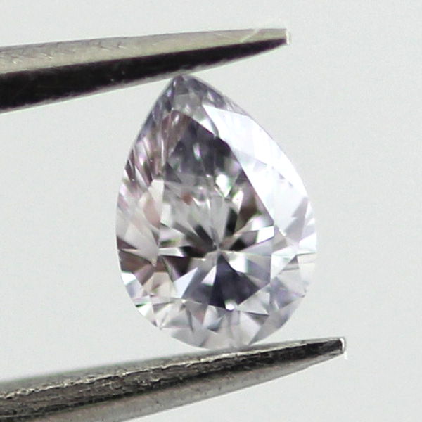 Fancy Grayish Blue Diamond, Pear, 0.11 carat - B