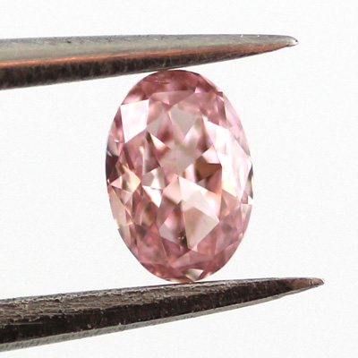 Fancy Intense Pink Diamond, Oval, 0.13 carat- C