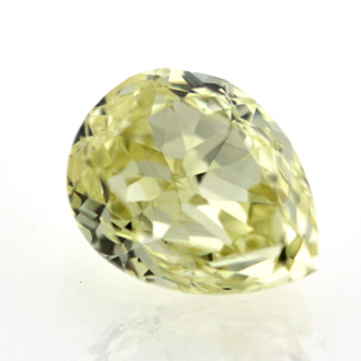 Fancy Intense Yellow Diamond, Pear, 1.76 carat, VS2 - B