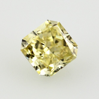Fancy Intense Yellow Diamond, Radiant, 0.79 carat, VS1 - B