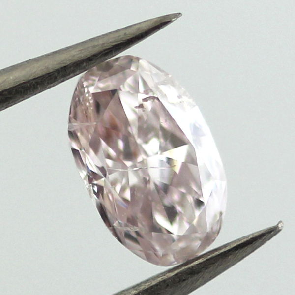 Fancy Light Brown Pink Diamond, Oval, 0.53 carat - B