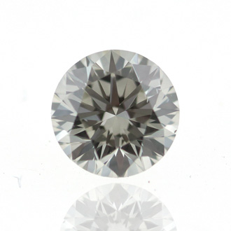 Fancy Light Gray Diamond, Round, 0.51 carat, SI1 - B
