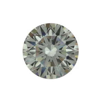 Fancy Light Gray Diamond, Round, 0.51 carat, SI1- C