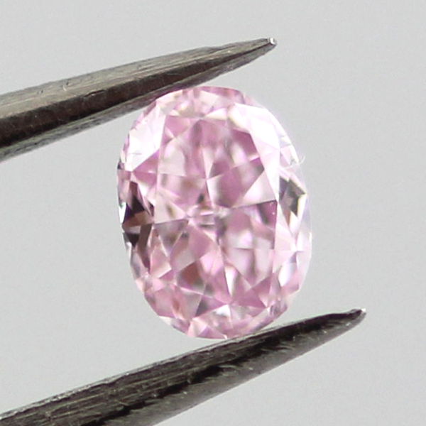 Fancy Purple Pink Diamond, Oval, 0.10 carat - B