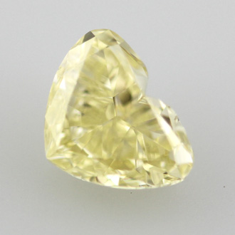 Fancy Yellow Diamond, Heart, 1.01 carat - B