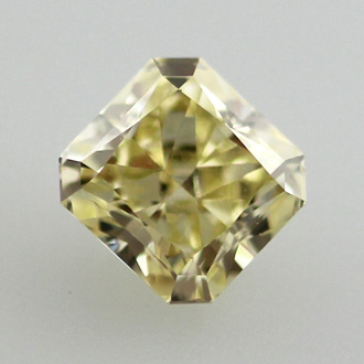 Fancy Yellow Diamond, Radiant, 0.70 carat, VS1- C