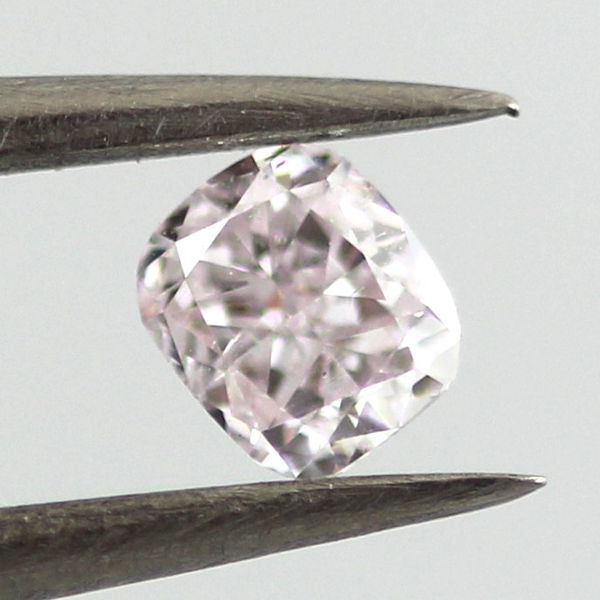 Very Light Pink Diamond, Cushion, 0.30 carat, SI2 - B
