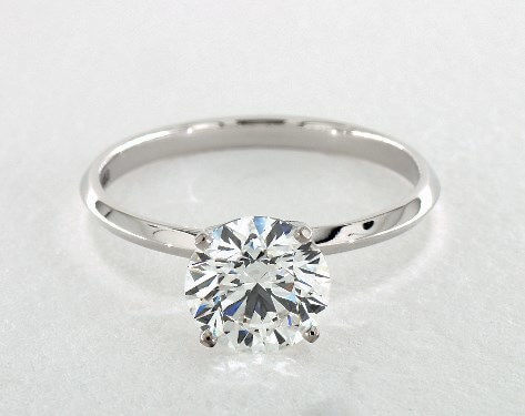 Round 2 carat diamond ring, F VS1 worth $21,470