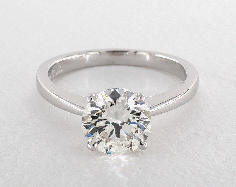 Round 2 Carat Diamond Ring, J, SI1
