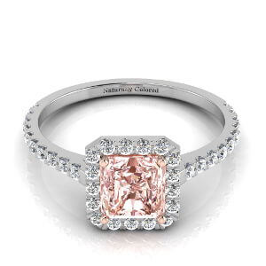 Pictures of pink diamond engagement rings