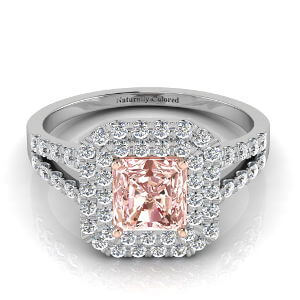 Pictures of pink diamond engagement rings