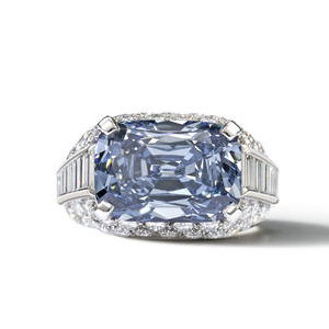 1965 Bulgari Blue Diamond Ring Sold by Bonhams