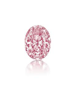 5.50 carat vivid pink diamond