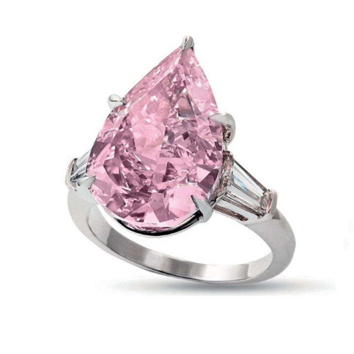 9.14ct Vivid Pink Diamond estimated at $18 Million