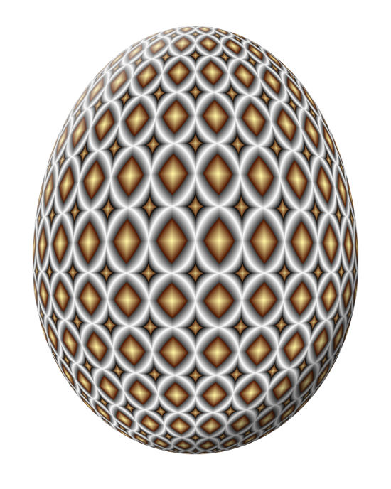 Egg Sized Diamond Illustration