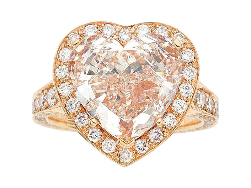 Fancy Light Pink Diamond Ring by Chopard at Heritage Auctions