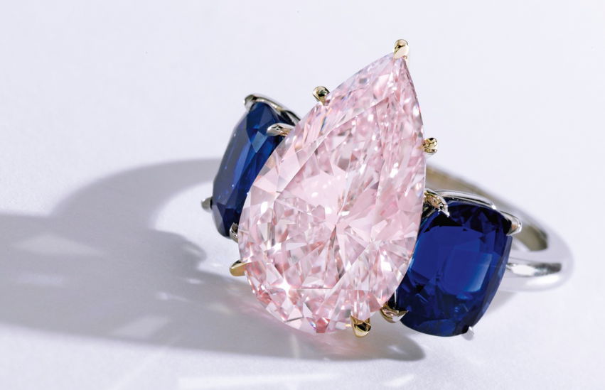 Fancy Purplish Pink Diamond Ring, 6.24ct by Sotheby's