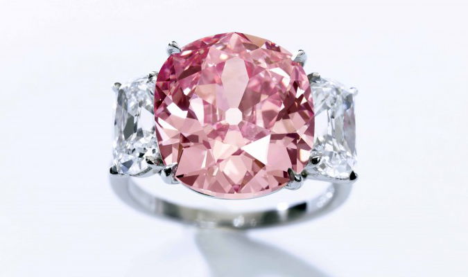 Historic Pink Diamond by Sothebys