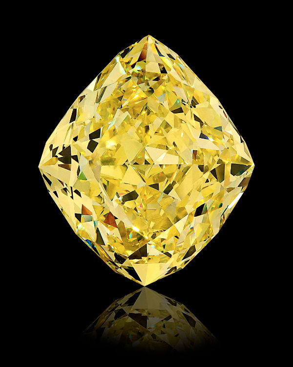 The Golden Dragon - 90 carat vivid yellow diamond