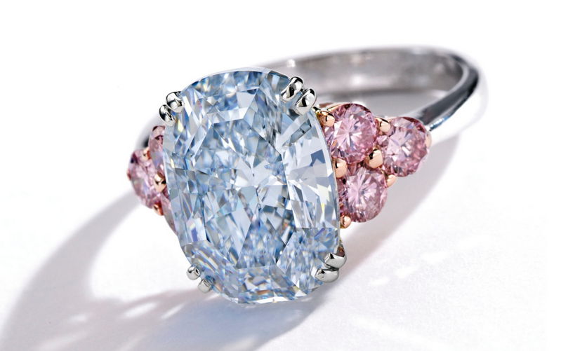 The Monarch Blue Diamond by Sothebys