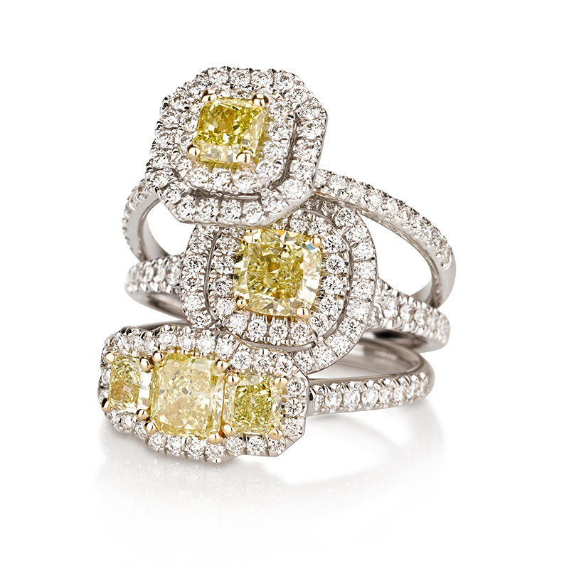 Yellow Diamond Engagement Rings