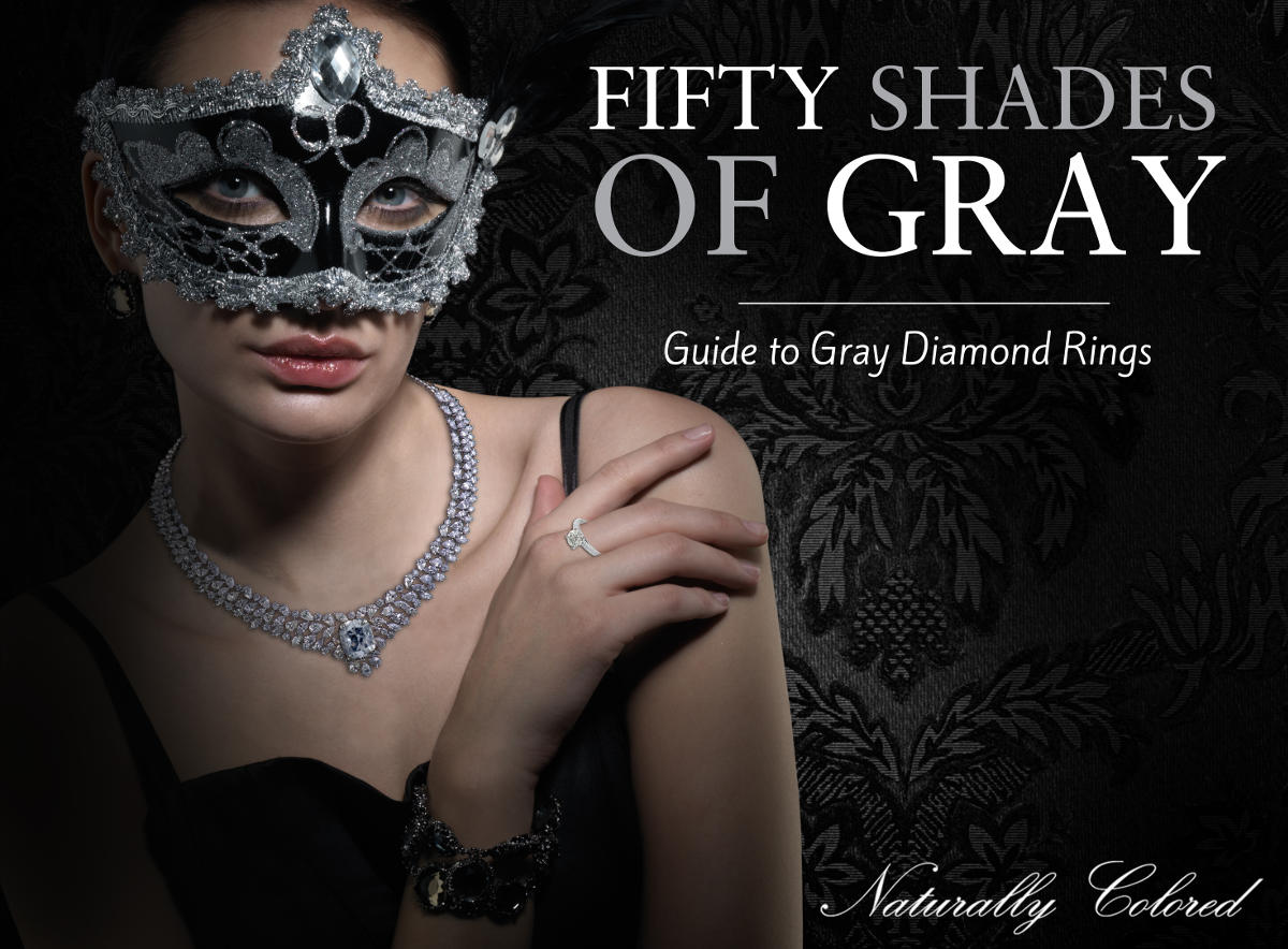 50 shades of gray diamond rings...
