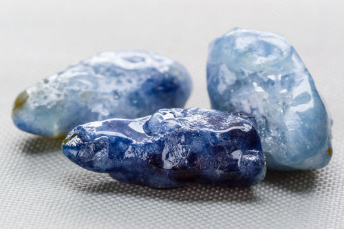 Uncut Blue Sapphire