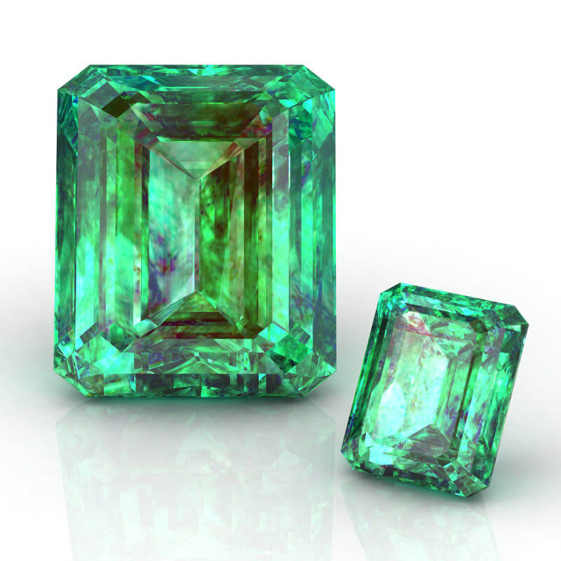 Polished Emeralds