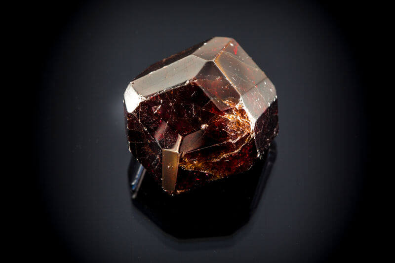 Garnet Faceted Crystal