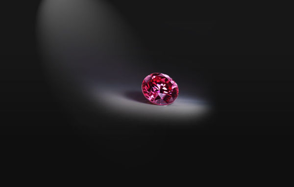 Red Diamond from Argyle Mine