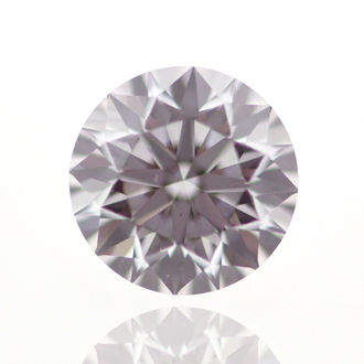 Faint Pink Diamond, Round, 0.40 carat, VS2