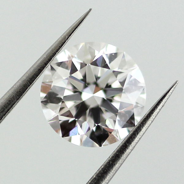 Faint Pink Diamond, Round, 0.70 carat, VS2