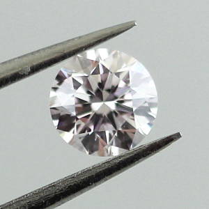 Faint Pink Diamond, Round, 0.28 carat, VS2 - Thumbnail