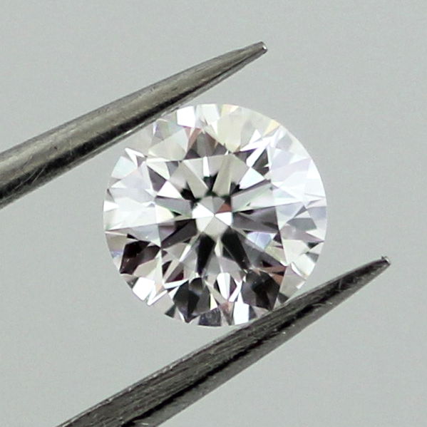 Faint Pink Diamond, Round, 0.32 carat, SI1