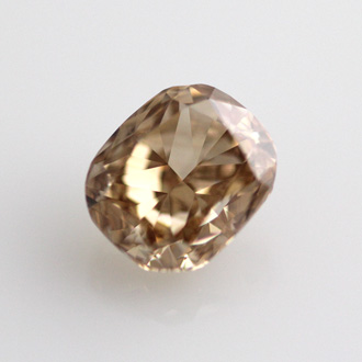 Fancy Brown Orange Diamond, Cushion, 1.01 carat, VS2