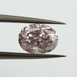 Fancy Brown Purple Diamond, Oval, 1.88 carat - B