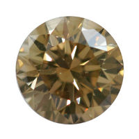 Fancy Brown Yellow, 0.50 carat, VS2