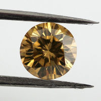 Fancy Brown Yellow, 0.75 carat, VS2