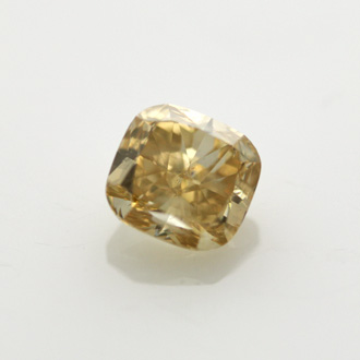 Fancy Brown Yellow Diamond, Cushion, 2.02 carat, SI2 - B