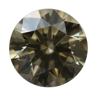 Fancy Brsh Greenish Yellow, 0.86ct, SI1