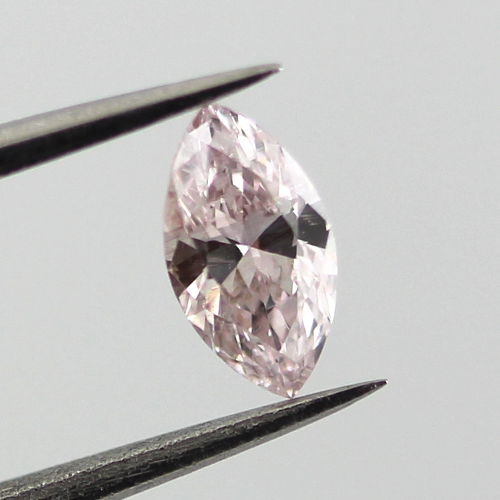 Fancy Brownish Pink Diamond, Marquise, 0.29 carat