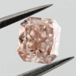 Fancy Brownish Pink, 0.26 carat