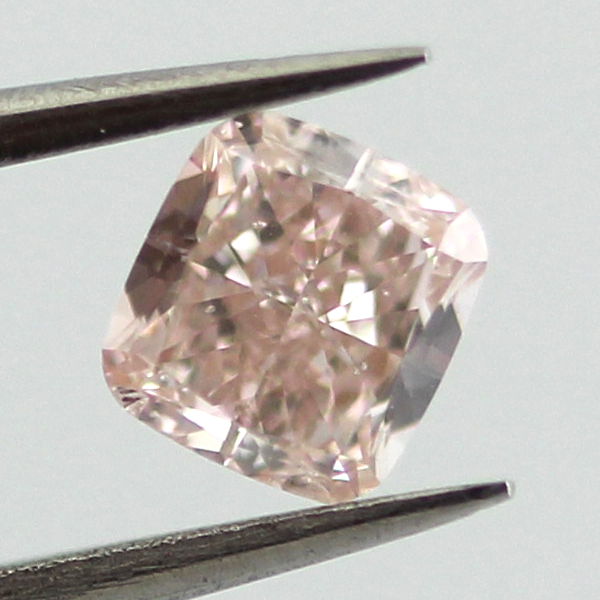 Fancy Brownish Pink Diamond, Cushion, 0.41 carat, SI1