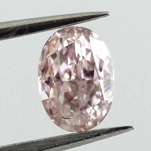 Fancy Brownish Pink Diamond, Oval, 0.37 carat, SI2 - B