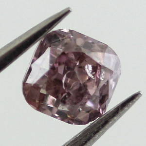 Fancy Brownish Purple Pink, 0.35 carat